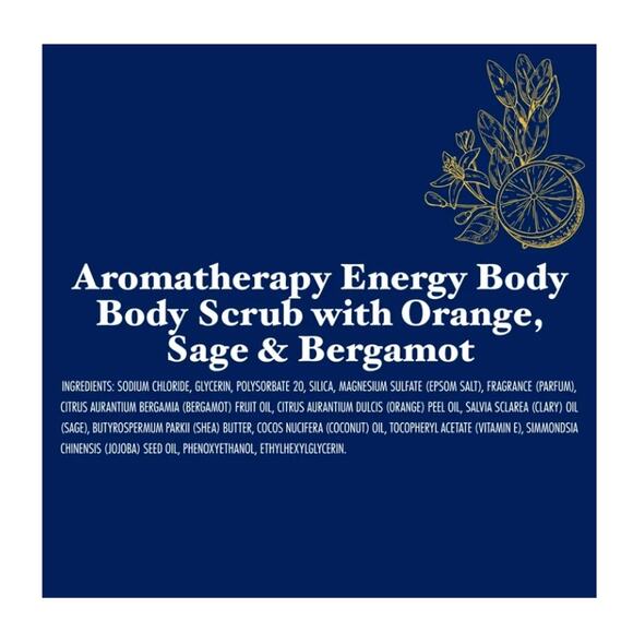 Dr Teal's Aromatherapy Energy Body Scrub with Orange, Sage & Bergamot, 16 fl oz - Picture 3 of 9